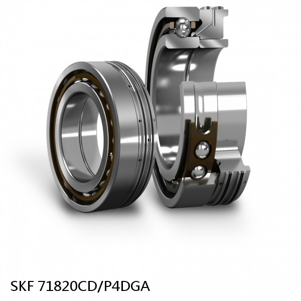 71820CD/P4DGA SKF Super Precision,Super Precision Bearings,Super Precision Angular Contact,71800 Series,15 Degree Contact Angle